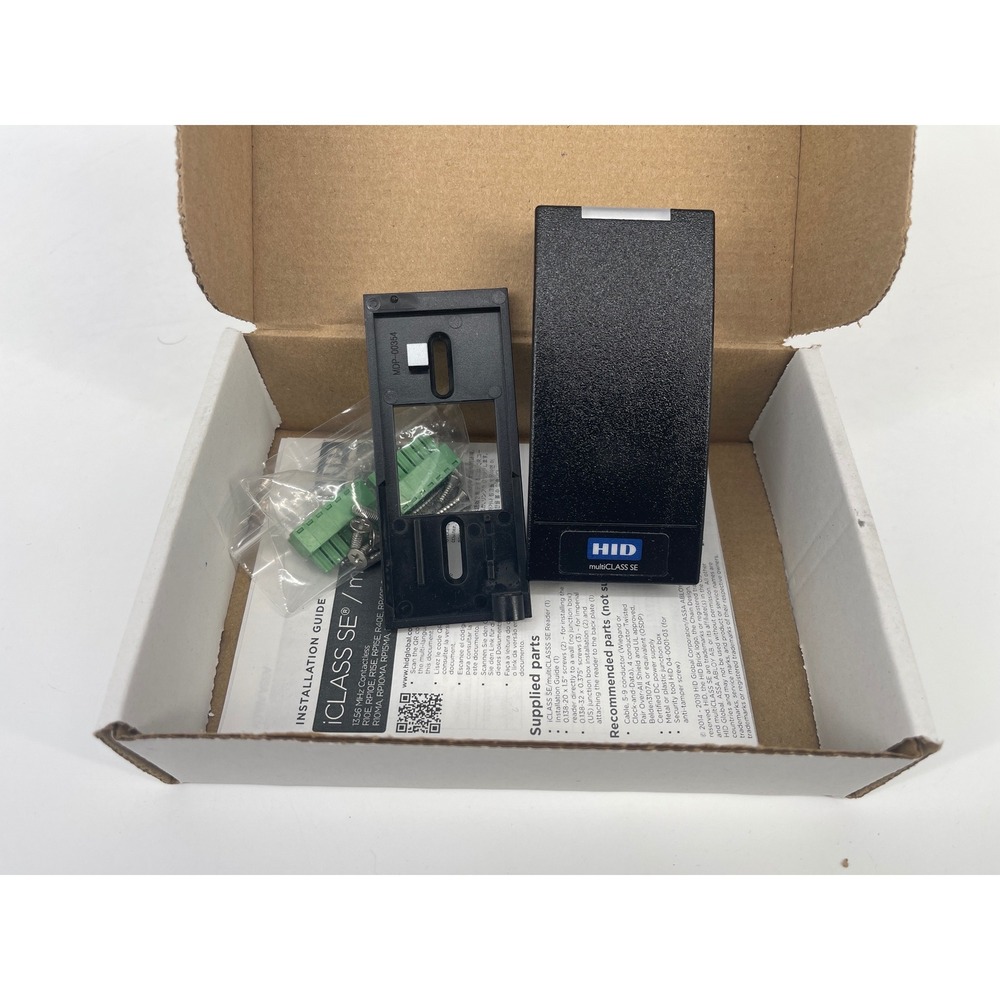 HID multiCLASS SE RP10 Mini Mullion Reader 900PTNTEK00000 Smart Card Reader